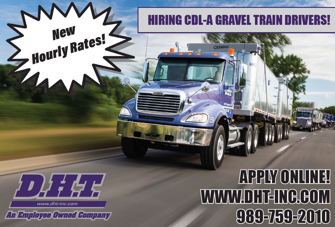 New Hourly Rates! Gravel Train Drivers (SIGN ON BONUS!) - D.H.T.