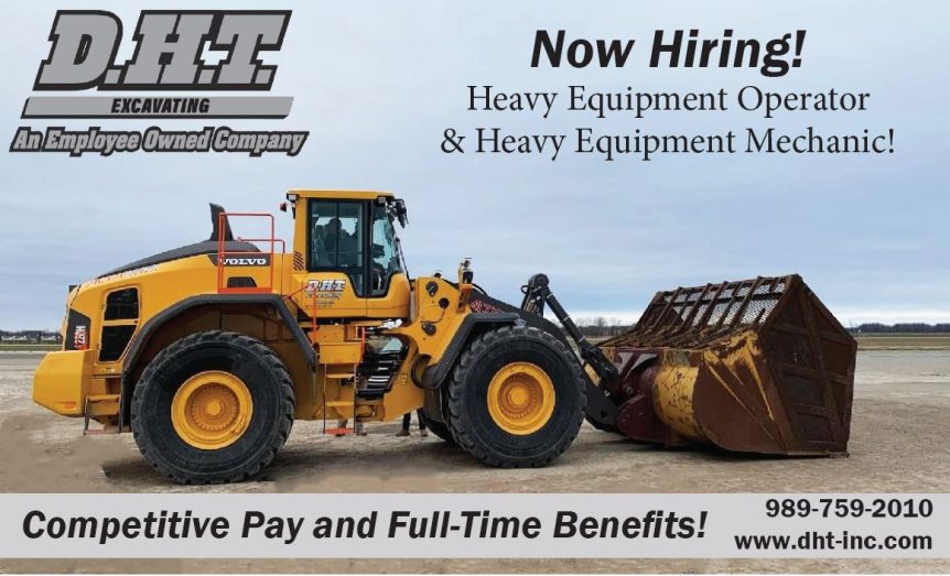 Now Hiring Heavy Equipment Mechanic and Operators D.H.T.